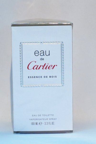 CARTIER- EAU DE CARTIER Essence de Bois Eau de Toilette Spray 100 ml- NEU-OVP-